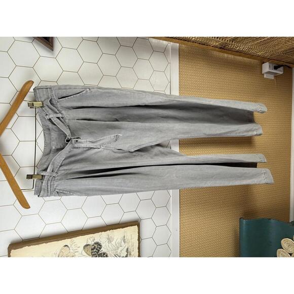 Sundance Gray Tencel Pleated Wide Leg Belted Everyday Elegance Pants - Size - 10 - Picture 7 of 7
